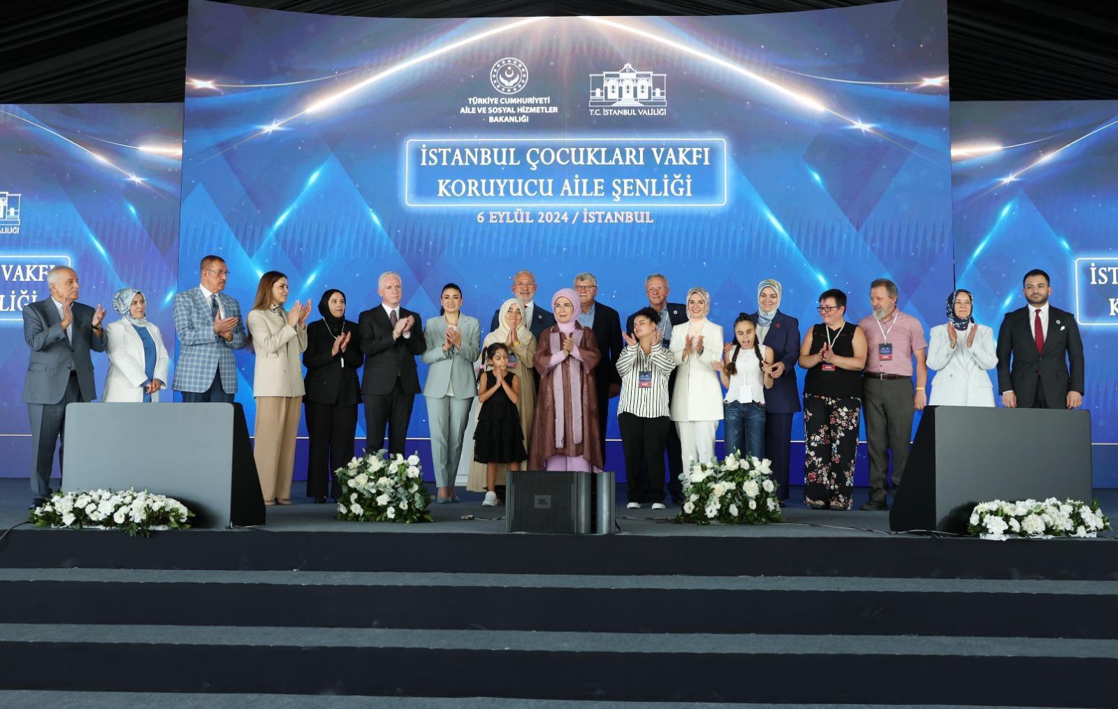 Emine Erdoğan’ın Katılımıyla İstanbul’da Koruyucu Aile Şenliği